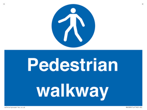 Pedestrian walkway